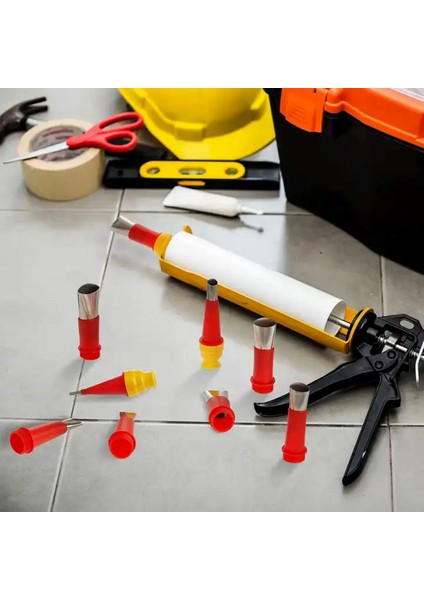 Paslanmaz Çelik Kalafat Memesi Aplikatör Seti Kalafat Sonlandırıcı Tutkal Aracı Mutfak Banyo Lavabo Silikon Mastik Bitirme