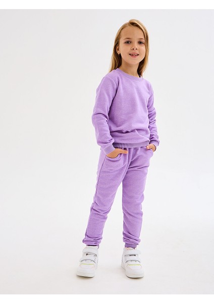 2-7 Yaş Kız Çocuk Pamuklu Eşofman Takımı modelleri