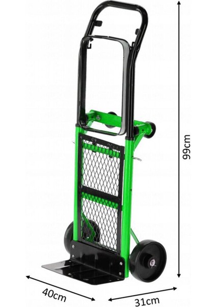 Çok Amaçlı İki Yönlü Kullanılabilir Portatif Taşıma Arabası 90 kg modelleri