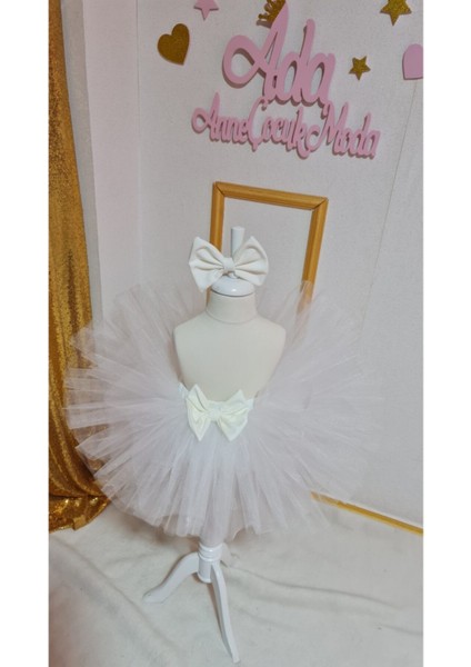 Kız Çocuk Beyaz Kabarık Tütü Etek fiyatları