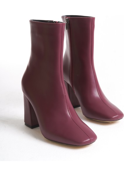 Gloria Bordo Kadın Topuklu Bot fiyatları