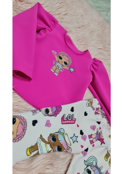 Kız Çocuk Ispanyol Paça Pantalon ve Bluz Takım modelleri