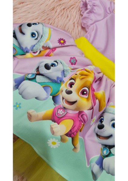 Kız Çocuk Paw Patrol Kabarik Tüllü Elbise fırsatları