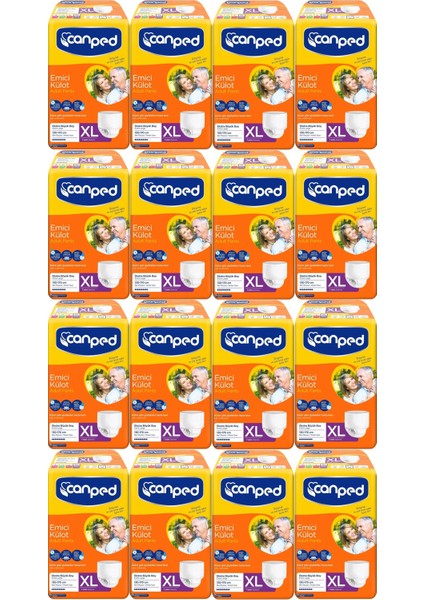 Emici Külot Hasta Bezi Xl-Extra Large Büyük Adet 112 (16PK*7)