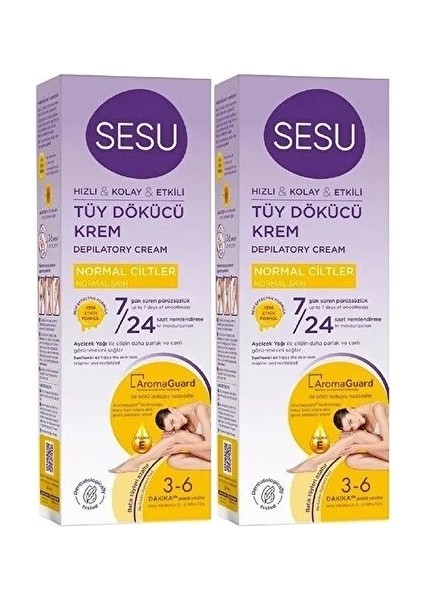 Tüy Dökücü Krem 100ML Normal Ciltler (2 Li Set)