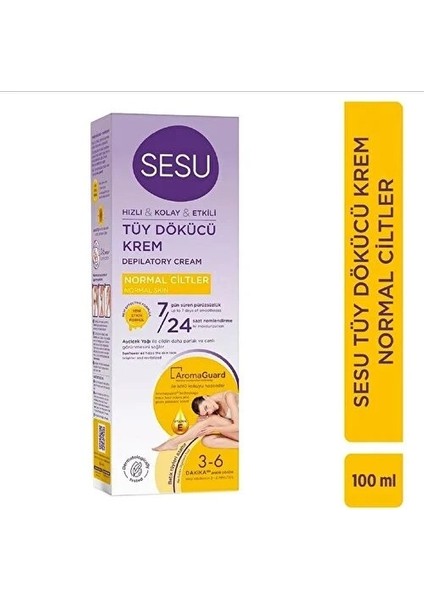 Tüy Dökücü Krem 100ML Normal Ciltler (3 Lü Set)