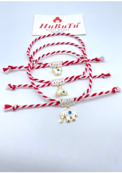 3'lü Kartlı Jelatinli Yılbaşı Hediyelik Marteniçka Bileklik Seti fiyatları