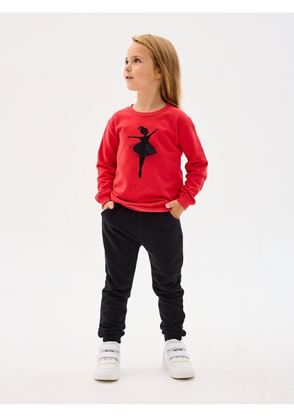 2-7 Yaş Kız Çocuk Pamuklu Eşofman Takımı modelleri