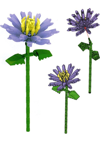 Ctoys Flower Arrangement Mini Blok Chrysanthemum fiyatları