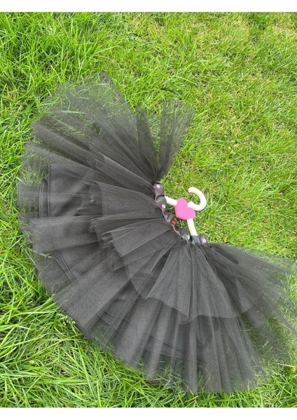 Kız Çocuk Siyah Kabarık Tütü Etek ve Bluz Takım modelleri