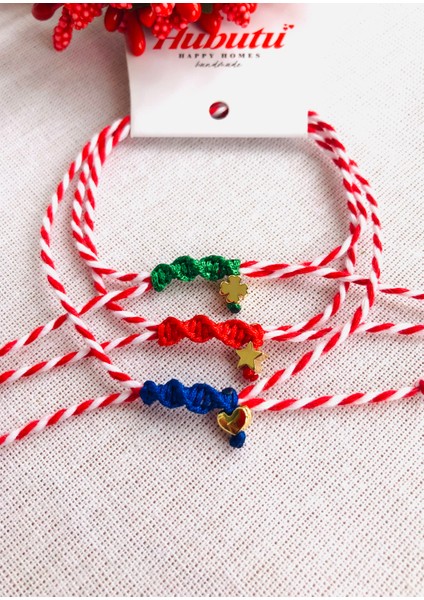 Hediyelik 3’lü Marteniçka Dilek Şans Bilekliği fiyatları