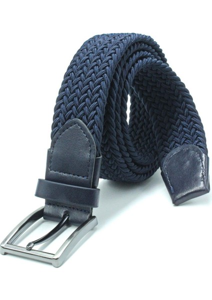 2 Adet Örgü Lastik Kemer 3,5cm - Şort Kemeri - Kot Kemeri - Kanvas Pantolon Kemeri -Siyah Yeşil fiyatları