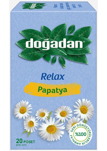 Bitki Çayı Papatya 20 Li-12 Adet