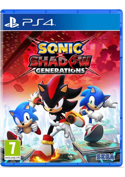 Sonic Shadow Generations Day One Edition Ps4 Playstation 4 Oyunu