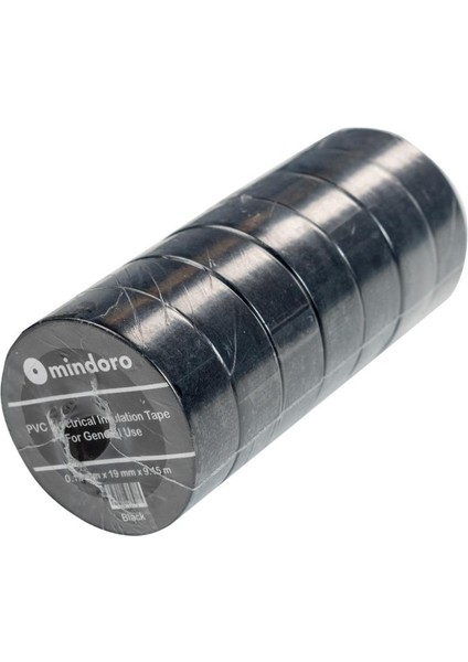 10 Lu Elektrik Bandı 19MMX9.15M Siyah İzole Bant modelleri