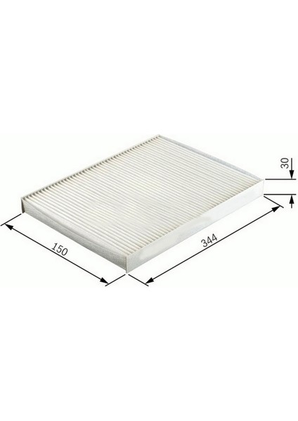 Polen Filtresi (Ford Fiesta Iv - Fiesta Corier Ii - Ka - Puma) 12