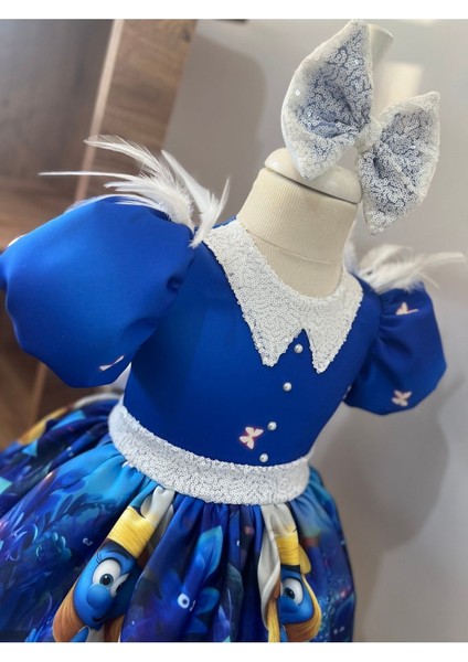 Kız Çocuk Kabarık Tüllü Şirine Elbisesi fiyatları