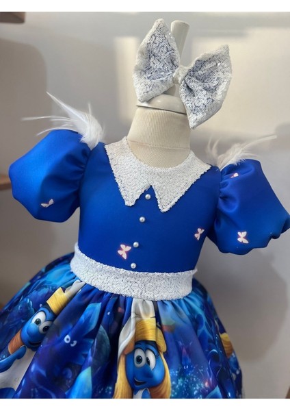 Kız Çocuk Kabarık Tüllü Şirine Elbisesi modelleri