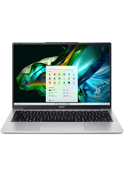 Aspire Lite AL14-31P-C452 Intel N100 8gb Ram 256GB SSD UHD Graphics 14'' Fhd Linux Gümüş Notebook