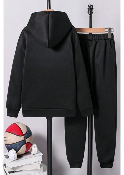 Uygun Tarz Los Angles Baskılı Çocuk Rahat Eşofman Takımı fiyatları