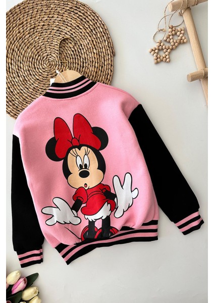 Mnn Armalı Kız Çocuk Kolej Ceket - Pembe fiyatları