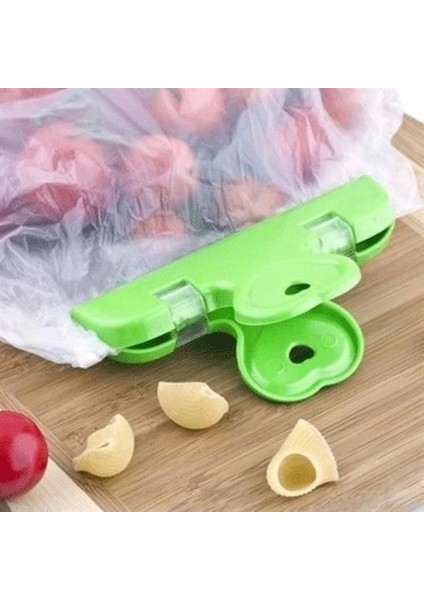 2li Pratik Torba Paket ve Poşet Kapatıcı Kilitli Klips Mandal