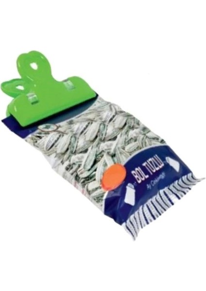 2li Pratik Torba Paket ve Poşet Kapatıcı Kilitli Klips Mandal