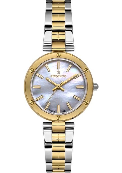 ES6914FE.220 Çelik Kasa Çelik Kordon Metalik-Altın Kadın Kol Saati