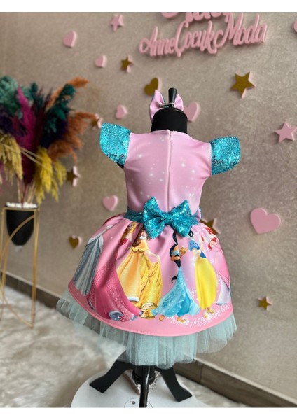 Kız Çocuk Tüllü Kabarık Prensesler Elbisesi fiyatları