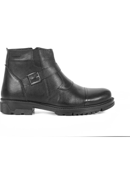 Deri Içi Kürklü Kaymaz Taban Toka Detaylı Erkek Günlük Bot modelleri