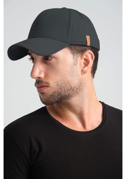 Spor Kep Şapka Ayarlanabilir Tokalı Füme Gabardin Kep Şapka Baseball Cap