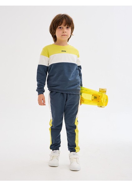 2-7 Yaş Erkek Çocuk Pamuklu Eşofman Takımı