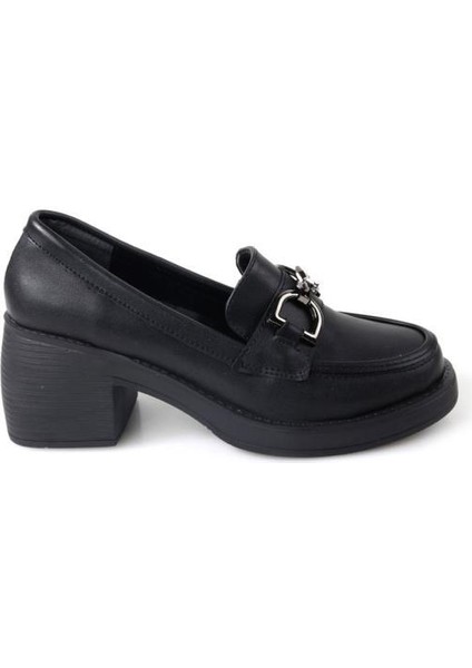 Papuçccity Fendii 03038 Kadın Günlük Topuklu Loafer Ayakkabı fiyatları