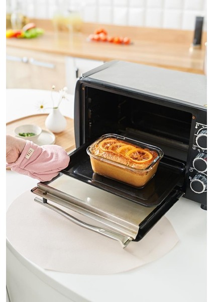 Fika Glace Gri Vakumlu 4 Parça Saklama Kabı 460 ml + 800 ml
