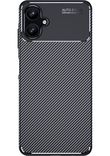 Samsung Galaxy A06 Kılıf Zore Negro Silikon Kapak + Hayalet Ekran Koruyucu