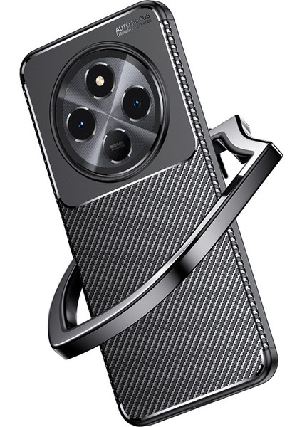 Xiaomi Redmi 14C 4G Kılıf Zore Negro Silikon Kapak + Kamera Lens Koruyucu