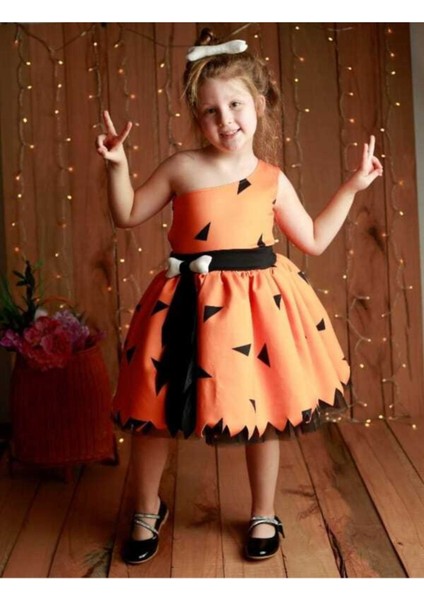 Taş Devri Çakıl Elbise Kostüm modelleri