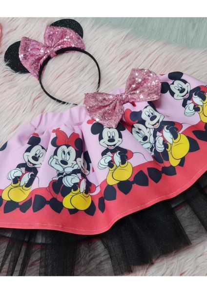 Kız Çocuk Etek Taç Çanta Takım modelleri