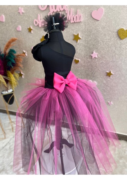 Kız Çocuk Black Pink Tüllü Kuyruklu Kabarık Etek indirimleri