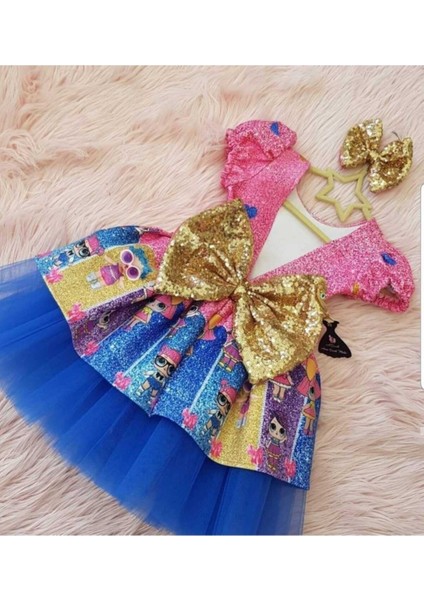 Kız Çocuk Lol Bebek Tüllü Kabarık Elbise