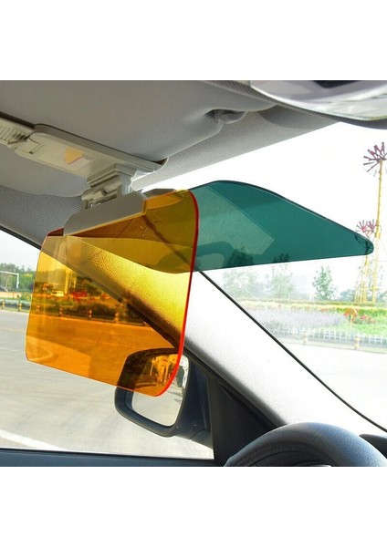 Araba Gözlüğü 2 In 1 Gün ve Gece Sürüş Vizör Gözlük Araba Güneş Anti-Parlama Blok Visor Otomatik Cam Genişletici Evrensel fiyatları