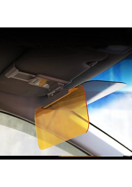 Araba Gözlüğü 2 In 1 Gün ve Gece Sürüş Vizör Gözlük Araba Güneş Anti-Parlama Blok Visor Otomatik Cam Genişletici Evrensel fırsatları