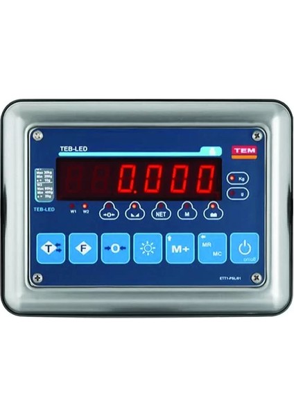 2.5 Ton 1 kg 56 x 115 cm Tartılı Transpalet Baskül Paslanmaz fiyatları