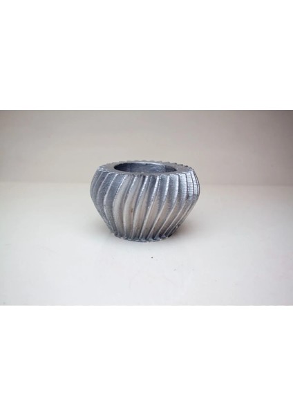 6 Adet Dekoratif Beton Saksılık Kaktüs ve Sukulentlik