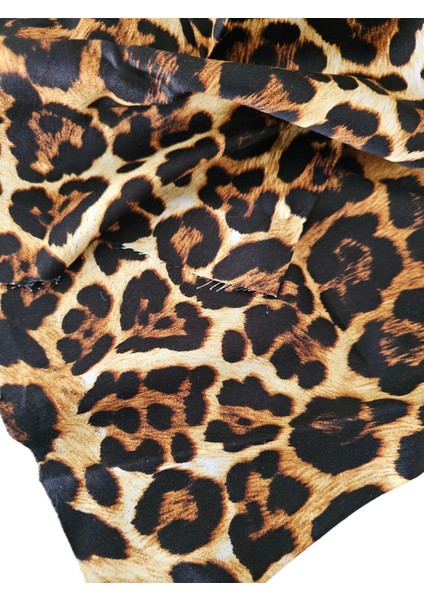 Leopar Desen (Penye)Pamuk Saten modelleri