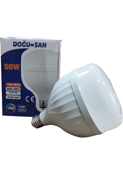 Doğusan LED Torch Ampul 50 Waat Beyaz Işık