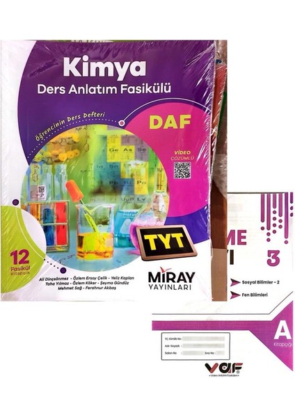 TYT Kimya Ders Anlatım Fasikülü + Deneme