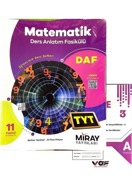 TYT Matematik Ders Anlatım Fasikülü + Deneme