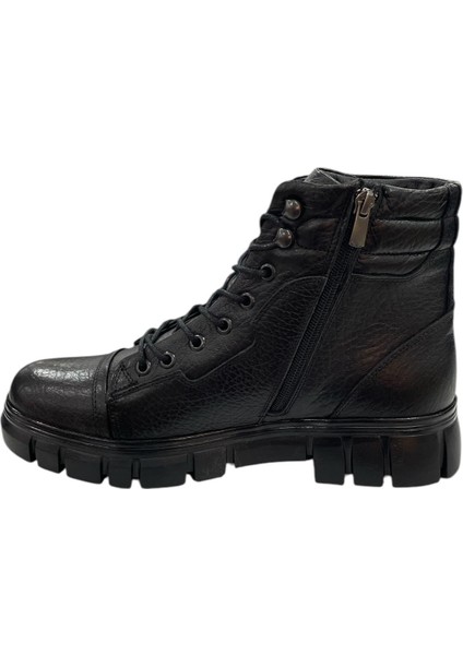 3881 Erkek Casual Deri Bot (Kış 24)