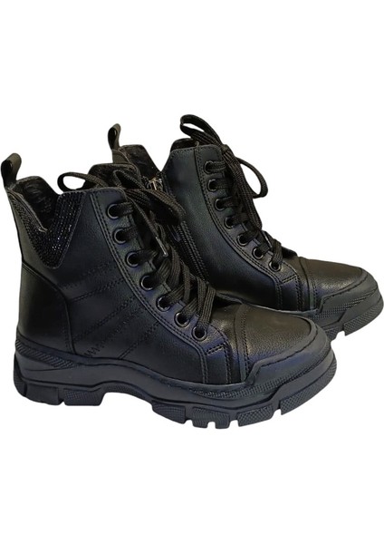 15-048 Çocuk Taşlı Spor Bot Siyah fiyatları